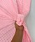 Baby Pink Minky Dot Fabric by the Yard, 60" Wide Ultra-Soft Plush Minky Fabric for Baby Blankets, Nursery Decor, Plush Toys & Sewing